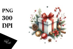 Simple Christmas Gift PNG Product Image 3