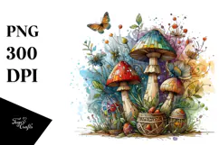 Magical Mushroom, Transparent PNG Product Image 1