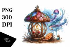 Magical Mushroom, Transparent PNG Product Image 3