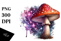 Magical Mushroom, Transparent PNG Product Image 1