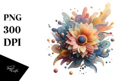 Shiny Sunflower made of PNG Product Image 1