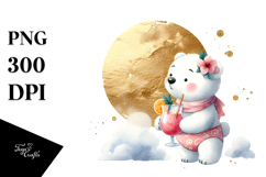 Beachwear Polar Bear PNG Product Image 1