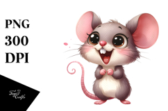 Funny Mouse with Excited Eyes Product Image 1