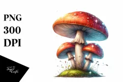 Shiny Mushroom PNG Product Image 1