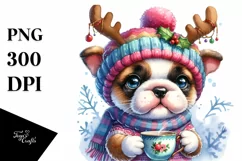 Expressive Baby Bulldog PNG Product Image 3