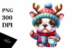 Expressive Baby Bulldog PNG Product Image 1