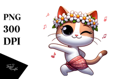 Playful Cat PNG Product Image 1