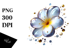 Abstract Primrose Splash PNG Product Image 1