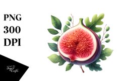 Colorful Fig | Sublimation Clipart Product Image 1