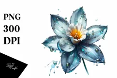 Glossy Daffodil Made of | Sublimation | Clipart Product Image 1
