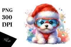 Expressive Baby Bichon Frise PNG Product Image 3