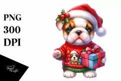 Expressive Baby Bulldog PNG Product Image 1