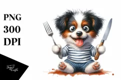 Detailed Watercolor Funny Dog Crazy Product Image 3