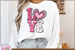Valentine Love PNG Designs For Sublimation, Love Letters Product Image 1