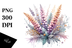 Pastel Stained Heather, Transparent PNG Product Image 1