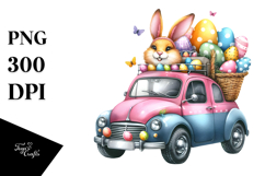 Car with Easter Eggs Product Image 1