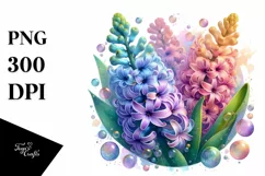 Transparent Hyacinth, High-Res PNG Product Image 1