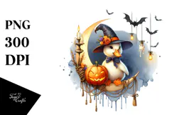 Duck on Halloween Night, High-Res PNG Product Image 1