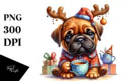 Expressive Baby Bullmastiff, Transparent PNG Product Image 1