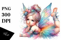 Scientist Baby Fairy with Goggles PNG Product Image 3