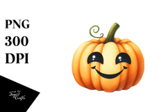 Funny Simple Image with Pumpkin PNG Product Image 1