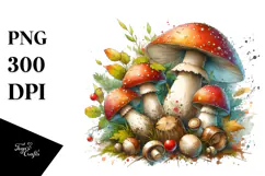 Wooden Mushroom PNG Product Image 1