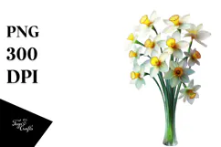 Narcissus, Colorful PNG Product Image 1
