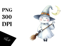 Funny Simple Witch Image PNG Product Image 1