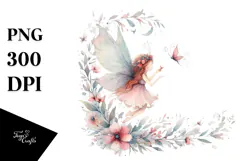 Whimsical Boho Fairy, Transparent PNG Product Image 1