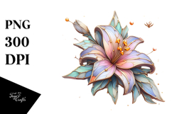 Elegant Lily, Transparent PNG Product Image 1