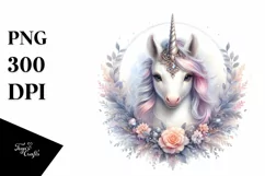Detailed Baby Unicorn PNG Product Image 3