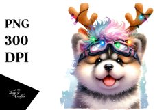 Expressive Baby Akita, High-Res PNG Product Image 3