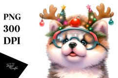 Expressive Baby Akita, High-Res PNG Product Image 3