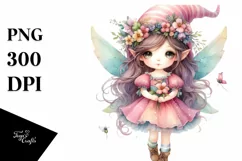 Whimsical Cute Fairy PNG Product Image 3