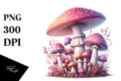 Glossy Mushroom PNG Product Image 1