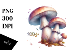 Mystical Mushroom PNG Product Image 1