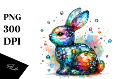 Colorful Bunny Made of Product Image 1