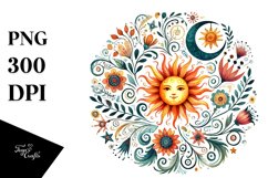 Whimsical Sun PNG Product Image 1