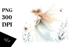 Washed Whimsicall Fairy PNG Product Image 1