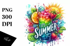 Colorful Cold Drink, High-Res PNG Product Image 1