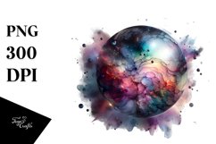 Abstract Glossy Cosmos Clipart Product Image 3