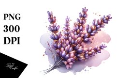 Shiny Lavender Marble Watercolor Splash Product Image 3