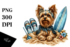 Sublimation Sticker Centered | Yorkshire Terrier Product Image 1