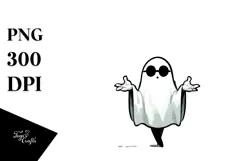 Funny Digital Painting of a Phantom PNG Product Image 1