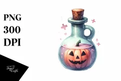 Simple Funny Halloween Clipart, Transparent PNG Product Image 1