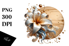 Glossy Lily, PNG Product Image 1