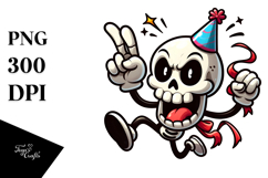 Silly Suggar Skull, Sarcastic PNG Product Image 1