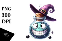 Goofy Magic Halloween Sublimation Clipart Product Image 1