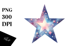 Whimsical Smiling Star PNG Product Image 1