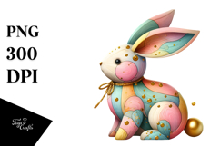 Pastel Bunny PNG Product Image 1